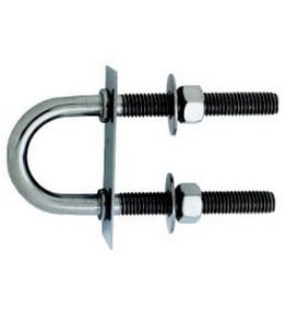 Attwood Bow Eye 1/2 X 3-7/16 Sm.Plate