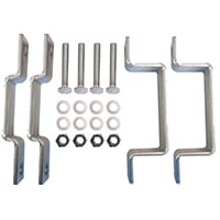 Lalizas Mounting Kit for Pole 197280 for Lifeb. Ring Cont. w/ Door