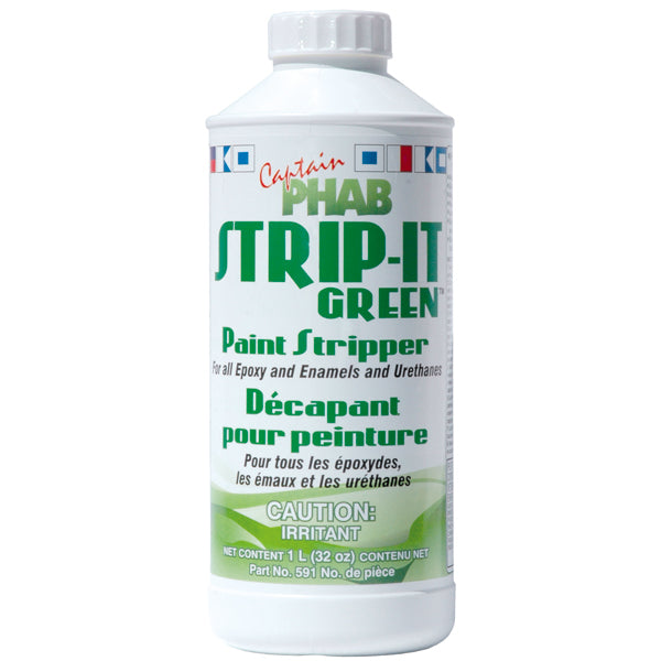 Captain Phab Strip- It Green 1L For Wood