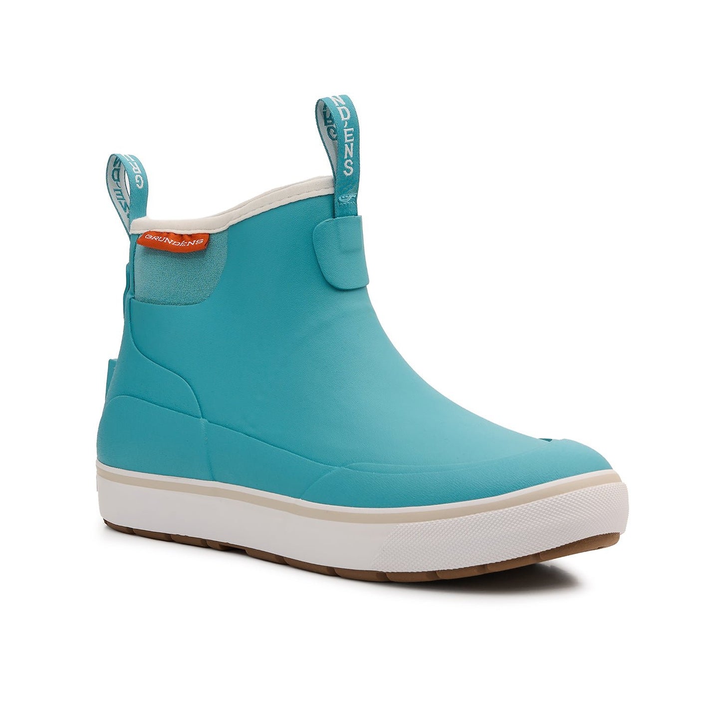 Grundens Womens Deck-Boss Ankle Boot - Gulf Blue - Size 8