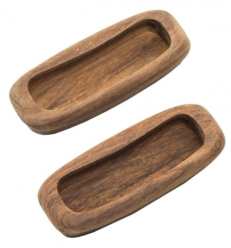 Whitecap Teak Drawer Pull 3.25"Rect 2Pk