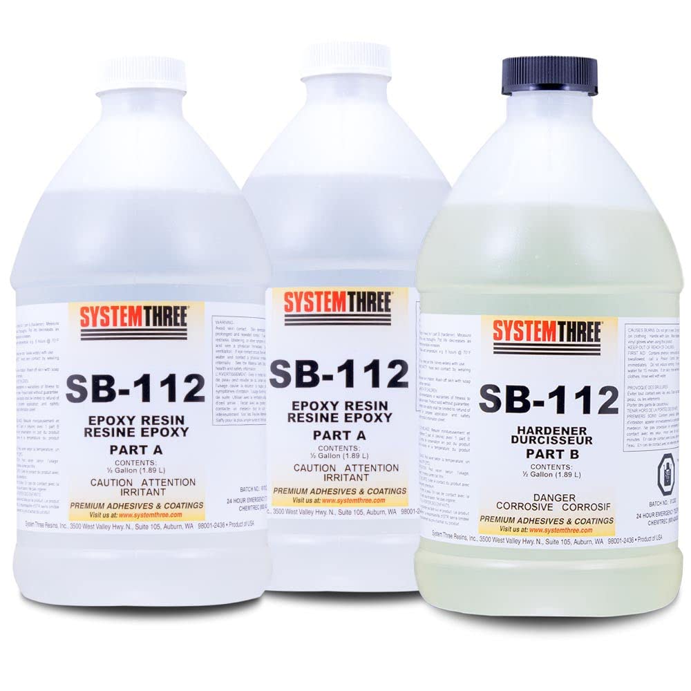 System Three Sb112 Lamintng.Epoxy 1.5Qt Kit