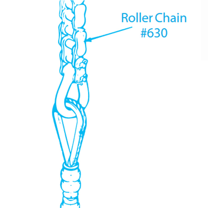 Edson Stainless Steel Roller Chain