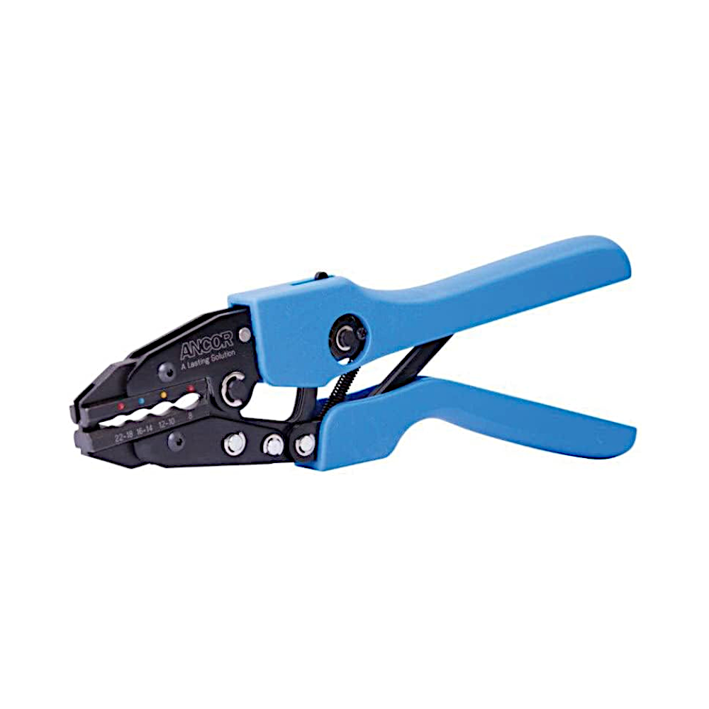 Ancor 22 to 8 AWG Single Crimp Ratcheting Crimper (703010)