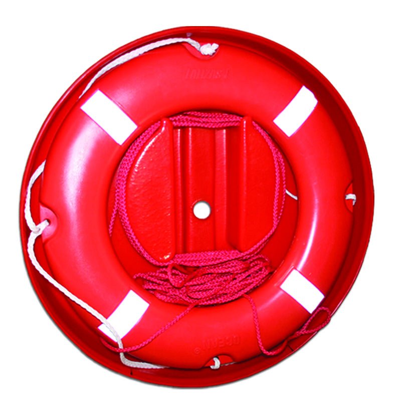 Lalizas Set of Lifebuoy Ring Case w/ 70090 Ring & Floating Rope - Steveston Marine and Hardware