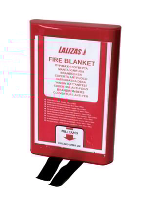 Lalizas Fire blanket 120x180cm in a PVC case
