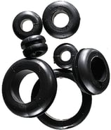 Ancor Grommet Vinyl Black 3/8" 5 Pk
