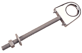 Seadog Bow Eye Chr/Zinc 3/8X6 - 5/8" - Steveston Marine and Hardware