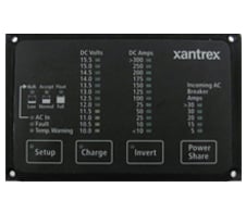 Xantrex Remote Panel F10-30 W/25' Cable