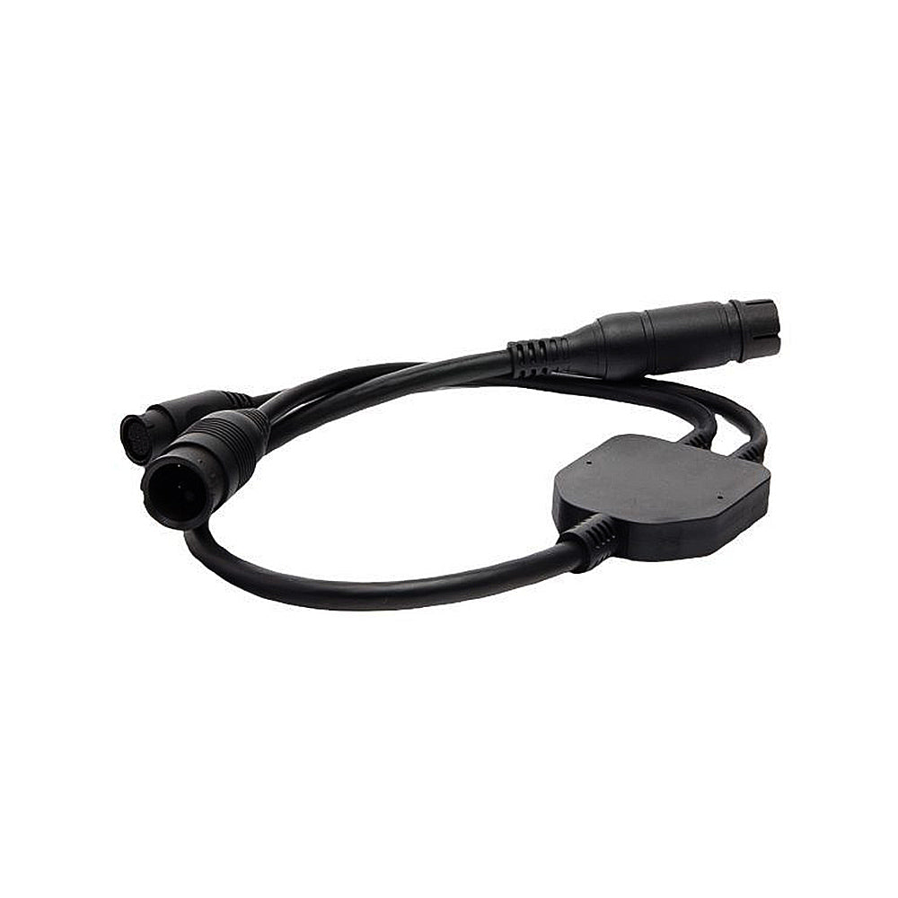 Raymarine Adaptor Cable (25-pin to 9-pin and 7-pin Y-Cable) used to attach DownVision and existing transducers to Axiom RV