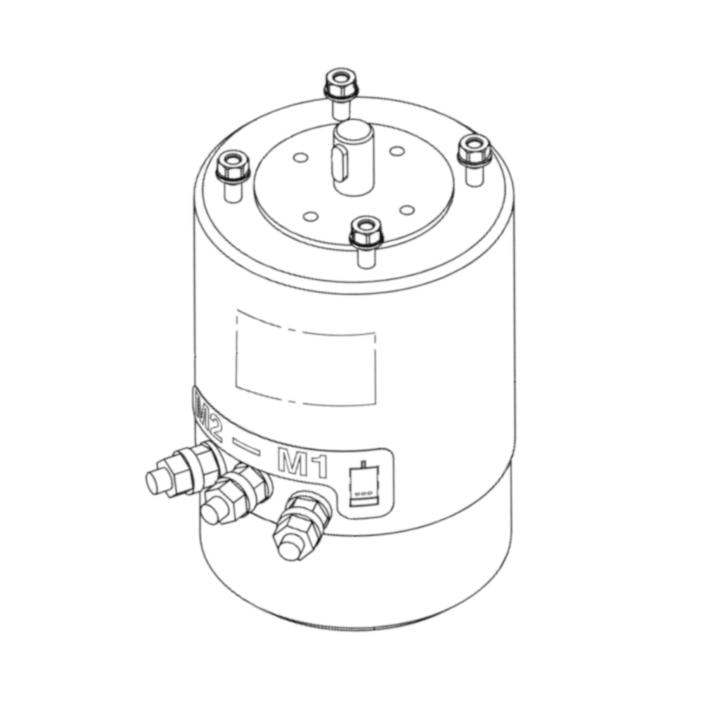 Harken Motor 24V 0.9KW (A96015700) - Steveston Marine and Hardware