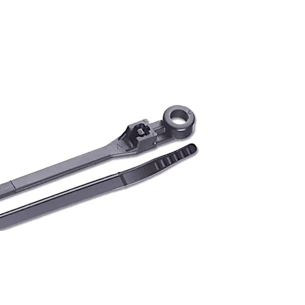 Ancor Mounting Cable Ties - Natural & UV - Resistant Black, 4" to 14" - Steveston Marine and Hardware