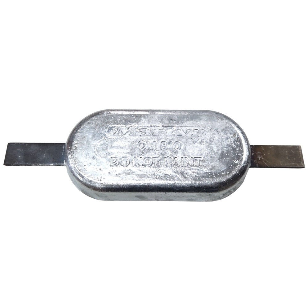 Martyr CM810SA Aluminum Hull Anode with Strap - Steveston Marine and Hardware