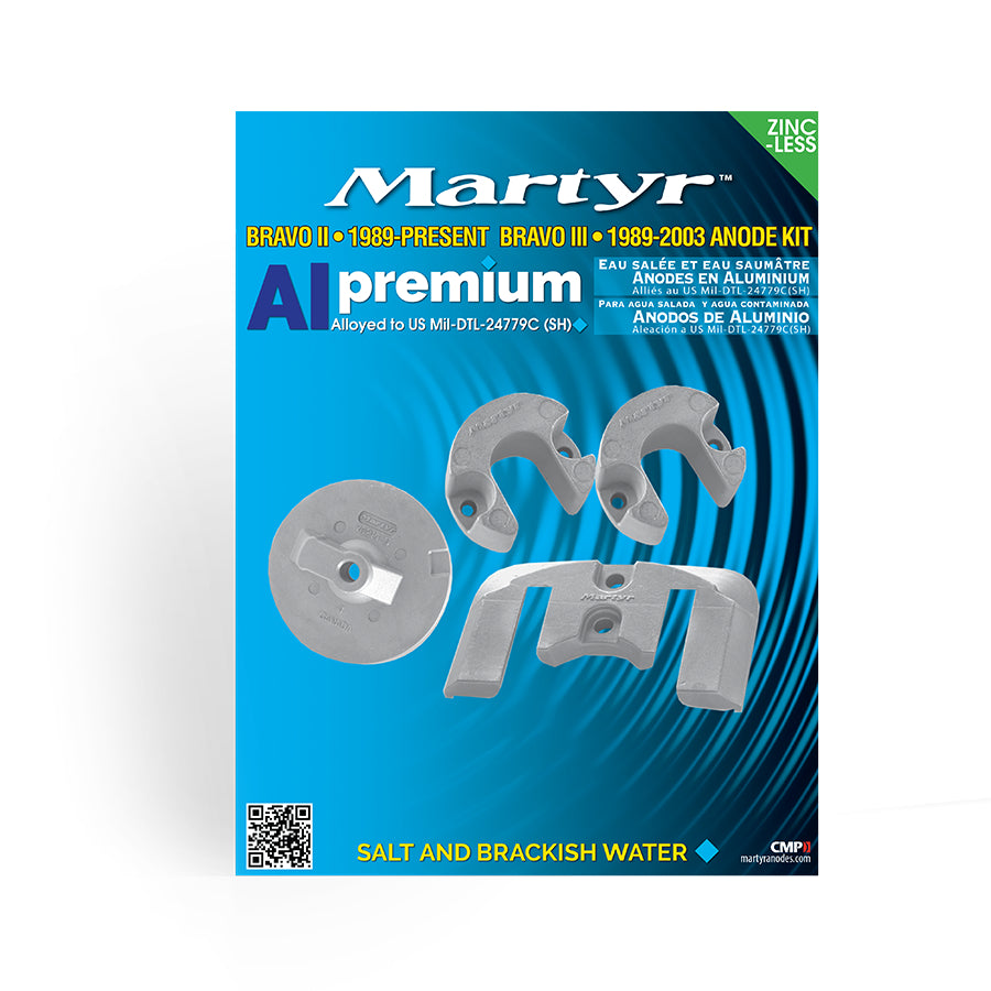 CMP Global Merc Bravo 2 And 3 Alu.Anode Kit