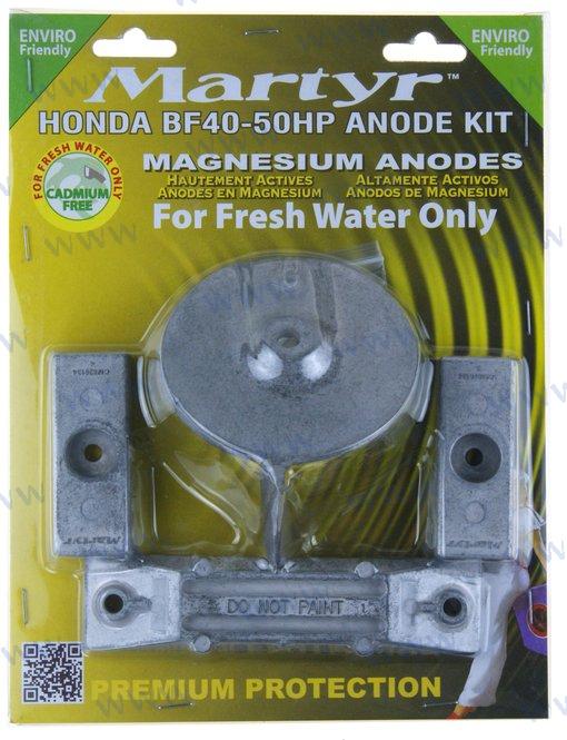 Martyr Honda Anode Kit BF40-50HP (Magnesium)
