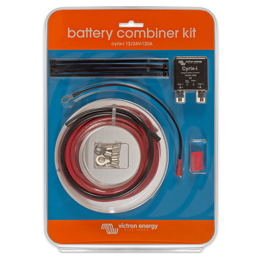 Victron Cyrix-CT 12/24V-120A Battery Combiner Kit - CYR010120110
