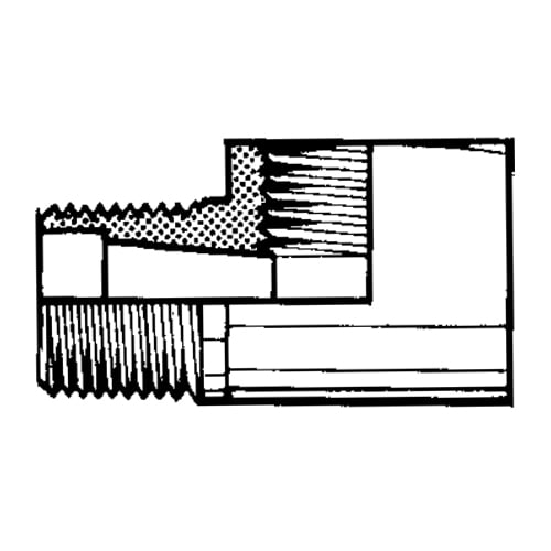 Dominion Elbow Brass Street 1 2 90