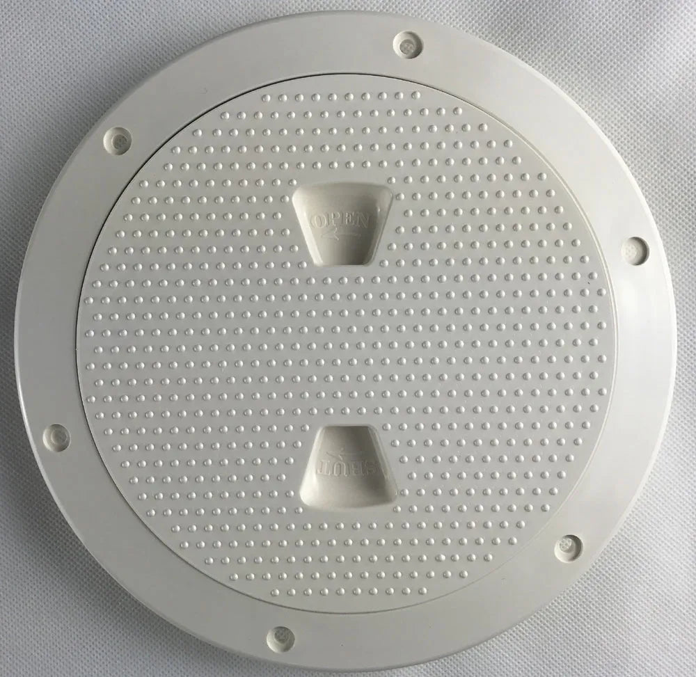 Beckson 6 Beige Screw Out Deck Plate