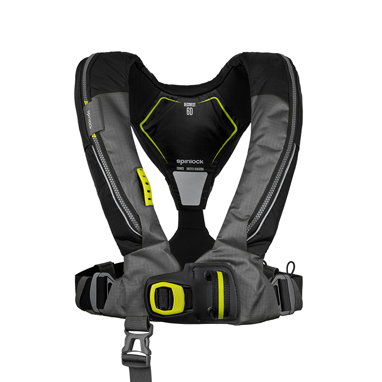 Spinlock Deckvest 6D 170N - Black - DW-LJH6D/A