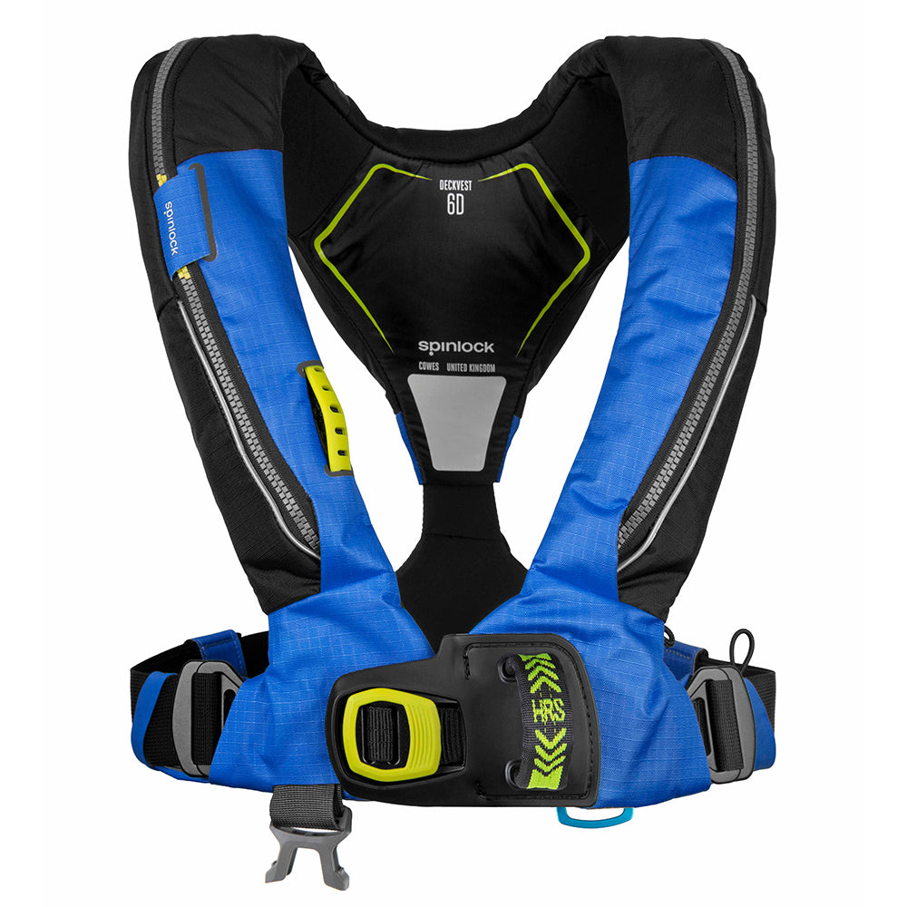 Spinlock Deckvest 6D 170N - Pacific Blue w/ HRS - DW-LJH6D/APB/HRS
