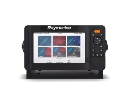 Raymarine Element 7HV - 7" Chart Plotter with CHIRP Sonar, HyperVision, Wi-Fi, GPS, HV-100 transducer, LightHouse North America Chart