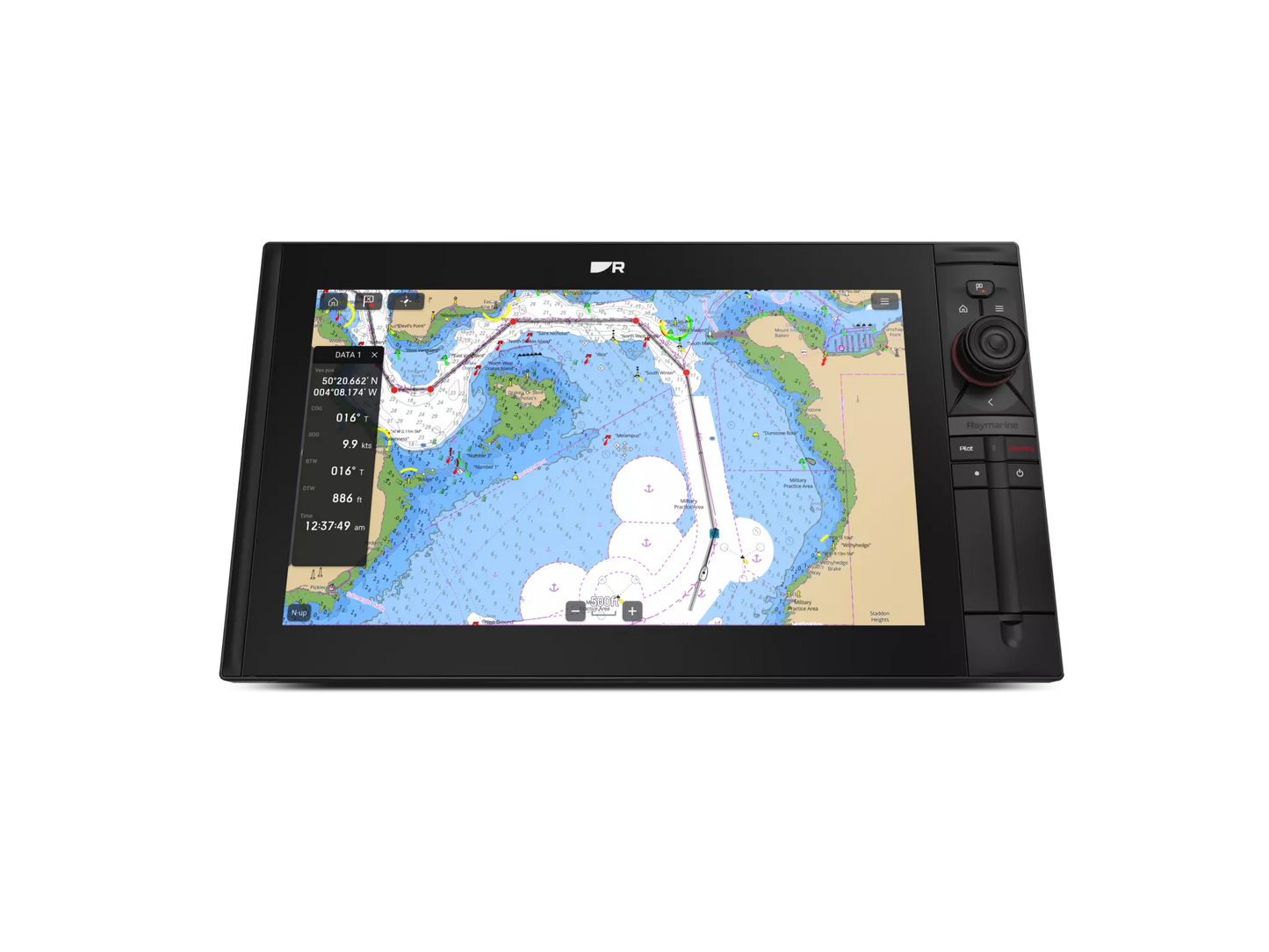 Raymarine AXIOM 2 Pro 9 RVM HybridTouch 9åÎå?Ì??åÎå� Multifunction Display with Integrated 1kW Sonar, DV, SV and Realvision 3D Sonar - E70654