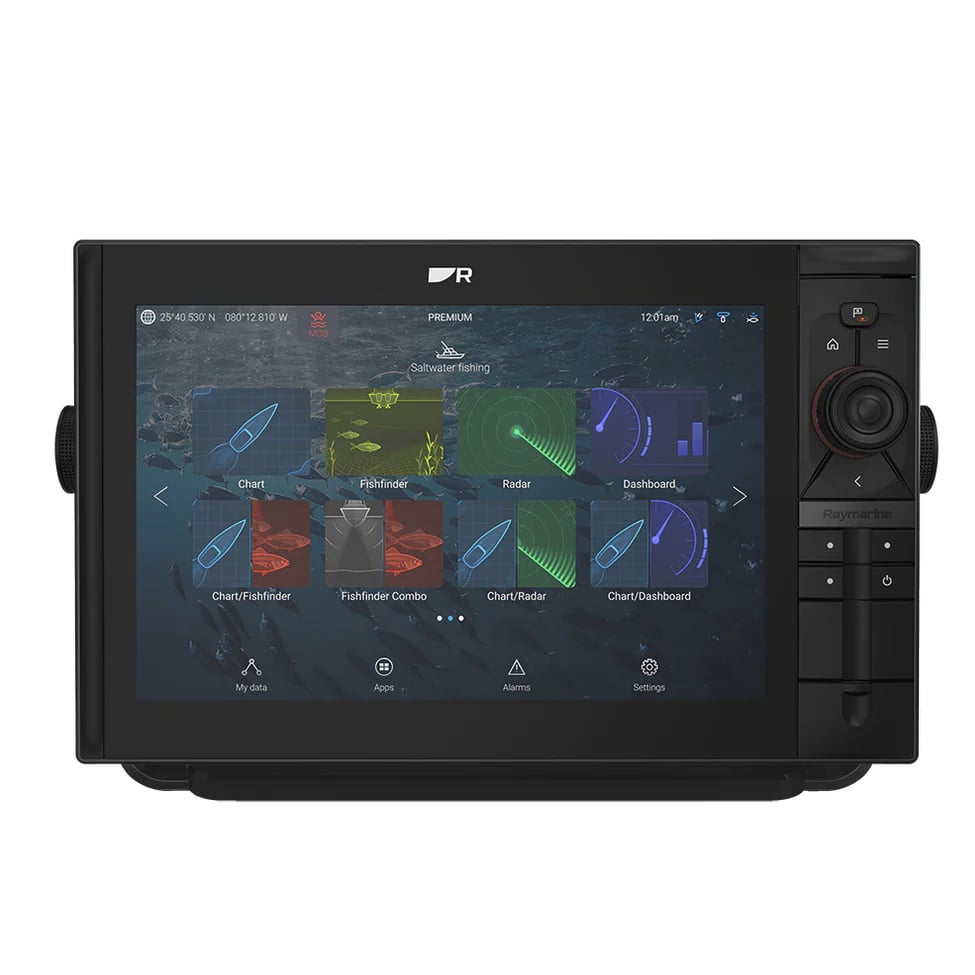 Raymarine AXIOM 2 Pro 12 S North America HybridTouch 12åÎå?Ì??åÎå� Multifunction Display with CHIRP Conical Sonar for CPT-S - E70655-00-102