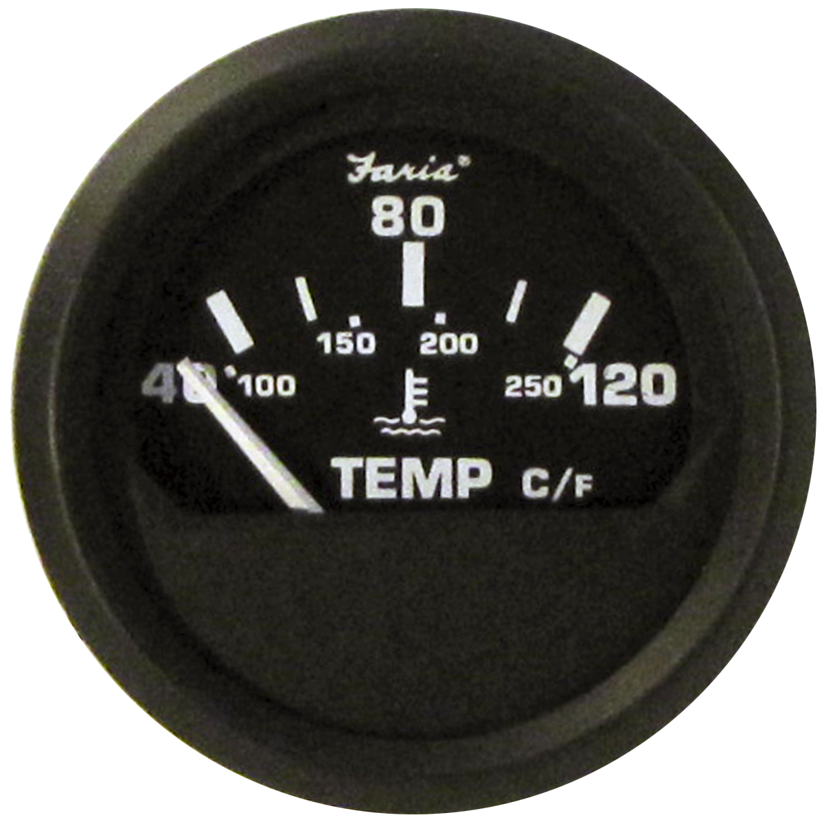 Faria Water Temperature Gauge Metric Euro - 12814