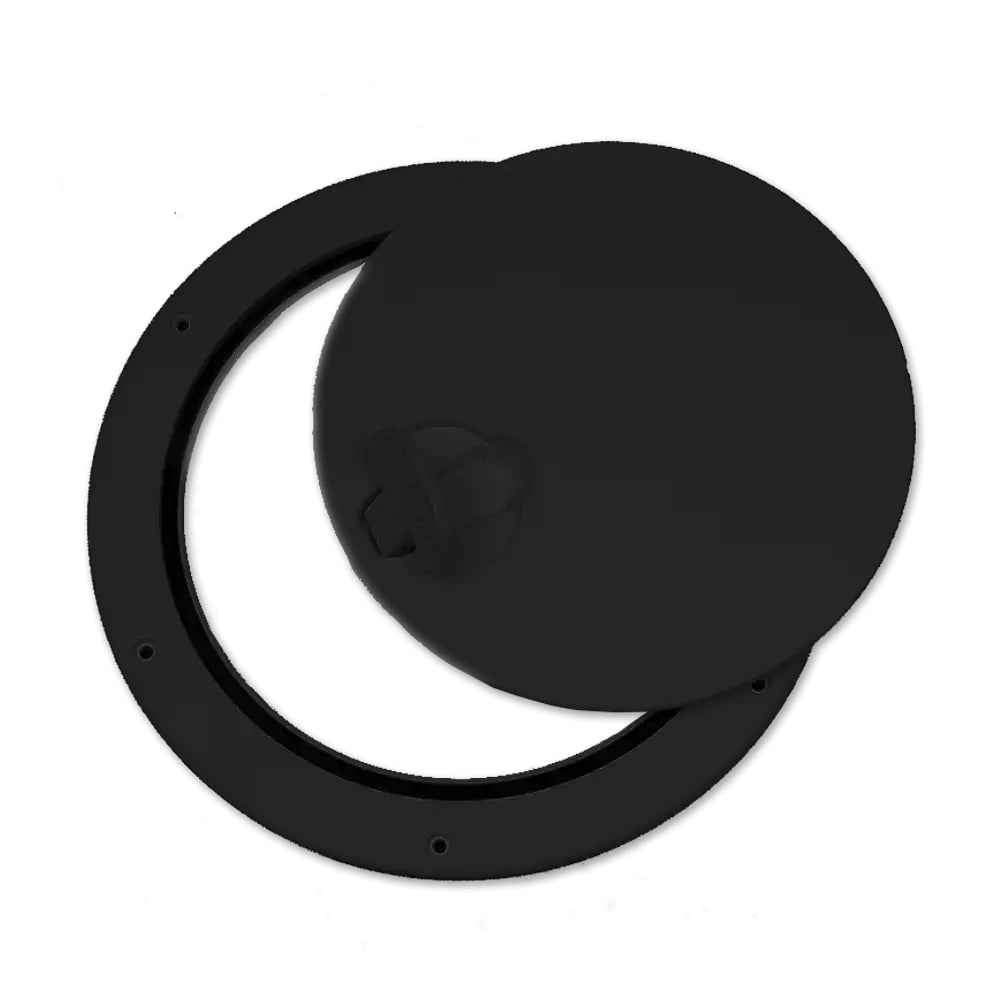 Bomar Black 8 Locking Ctr Deck Plate