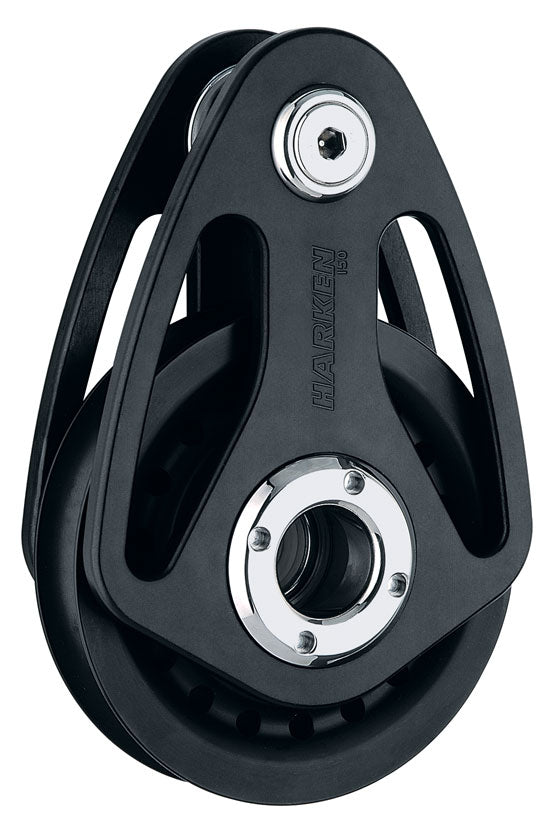 Harken 100mm Alum Teardrop Block - Loop Not Included.