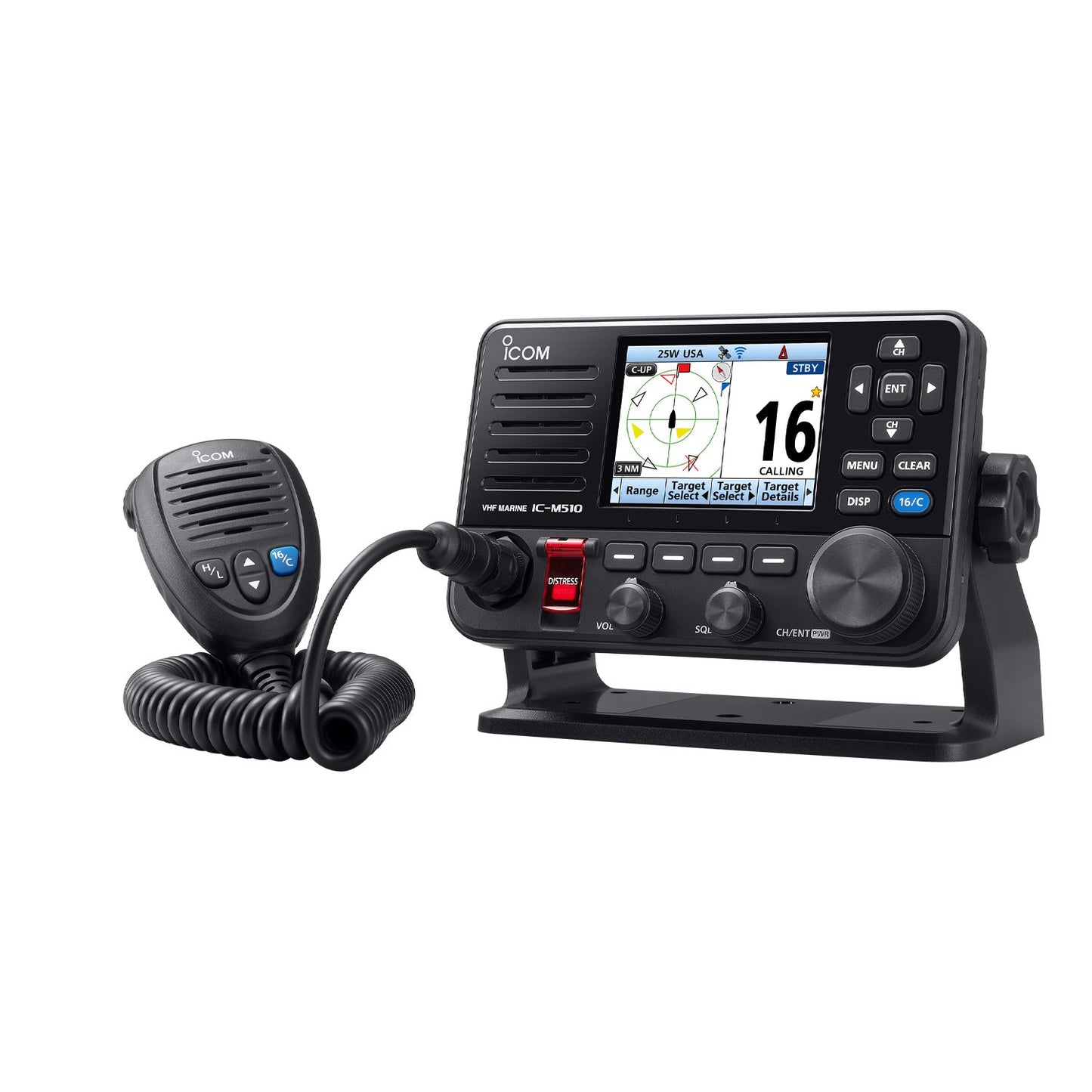 Icom IC-M510 EVO Fixed Mount VHF Radio w/ AIS Receiver - M510-EVO-51