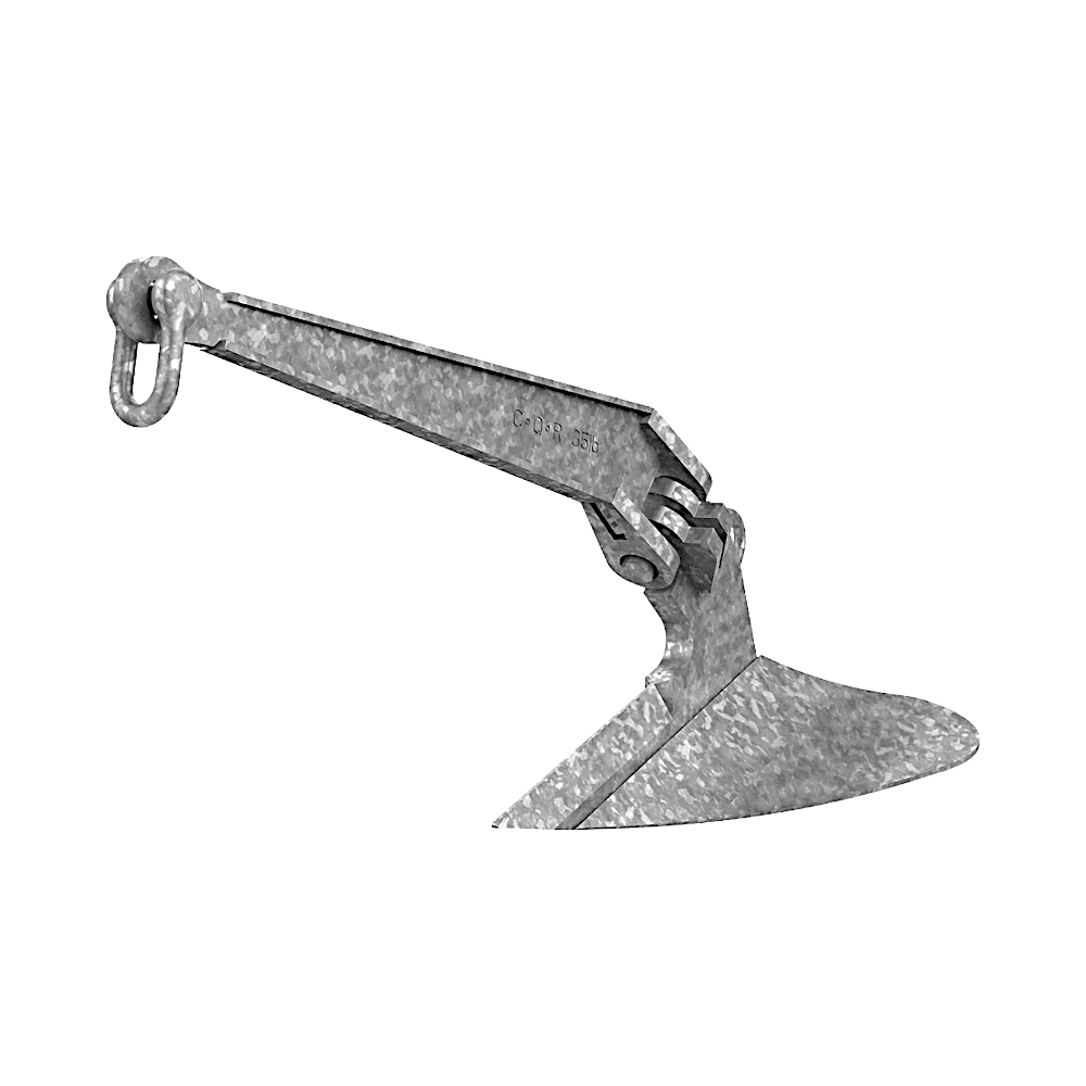 Lewmar CQR Galvanized Anchor - Steveston Marine and Hardware