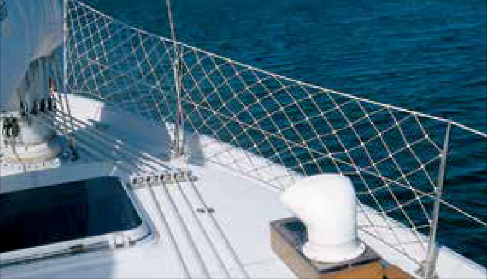 C S Johnson Marine Hardware Life Line Net 2X40 - Steveston Marine and Hardware