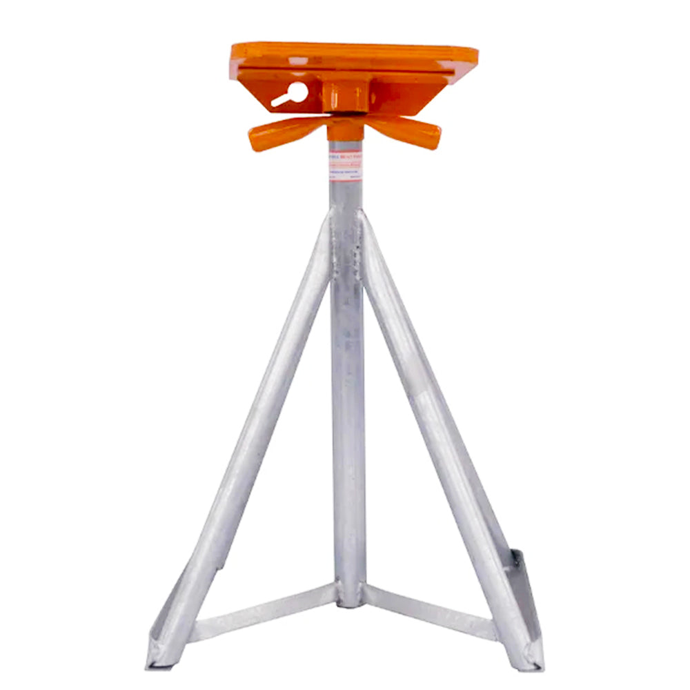 Brownell Galvanized 28 46 Boat Stand W Orange Top