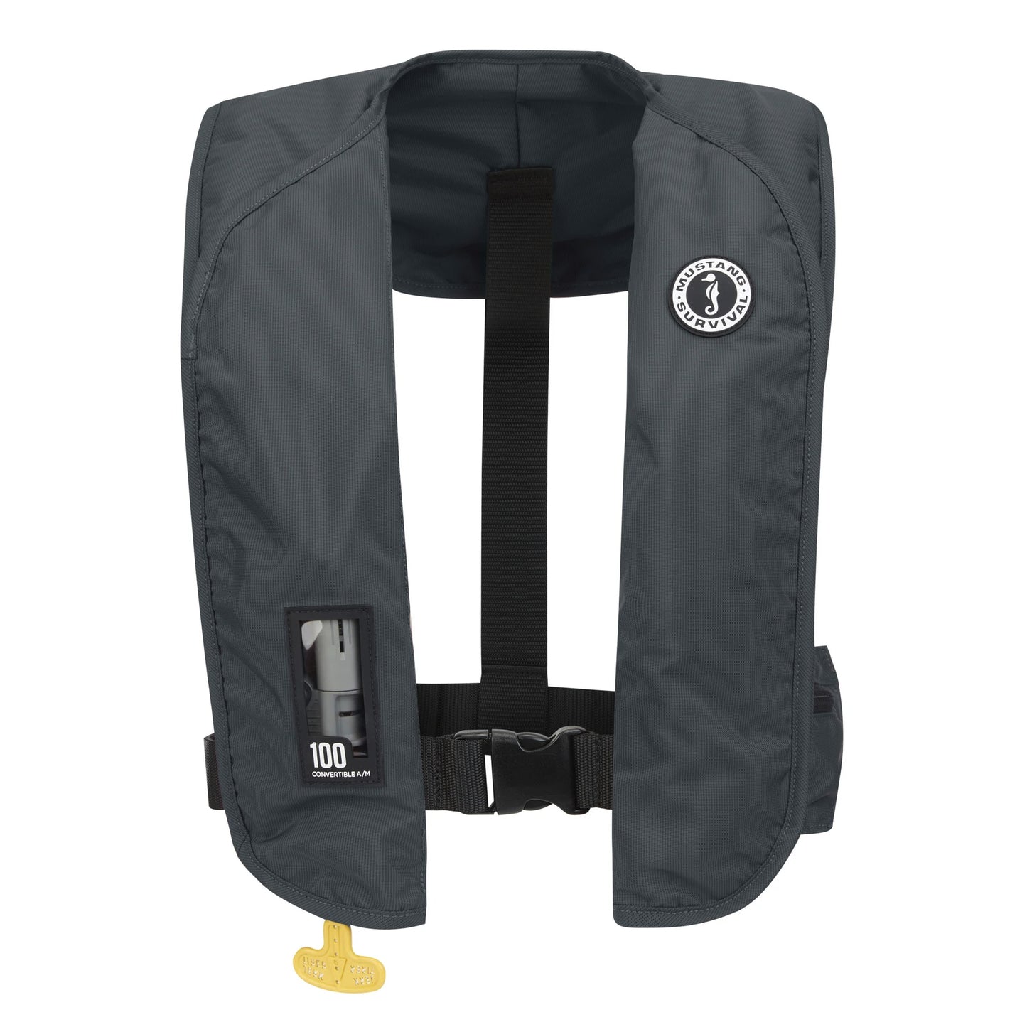 Mustang Survival MIT 100 Convertible A/M Inflatable PFD Gray - MD2040