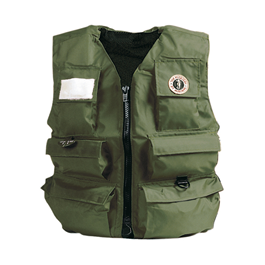 Mustang Vest Inflatable Olive Large