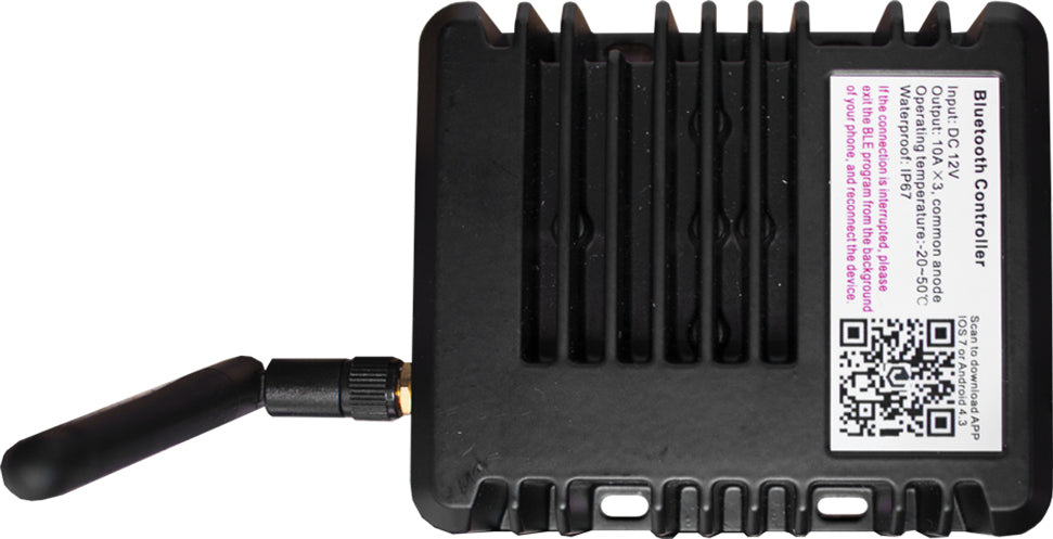 Marine Sport RGB Bluetooth Controller, 2 Output - MSUWBTC12V