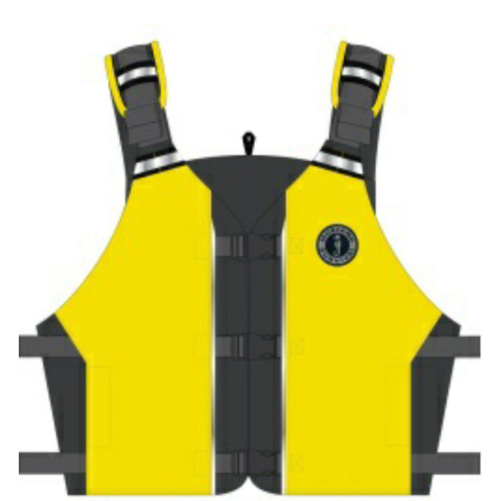 Mustang Universal APF Foam Vest Yellow-MV411