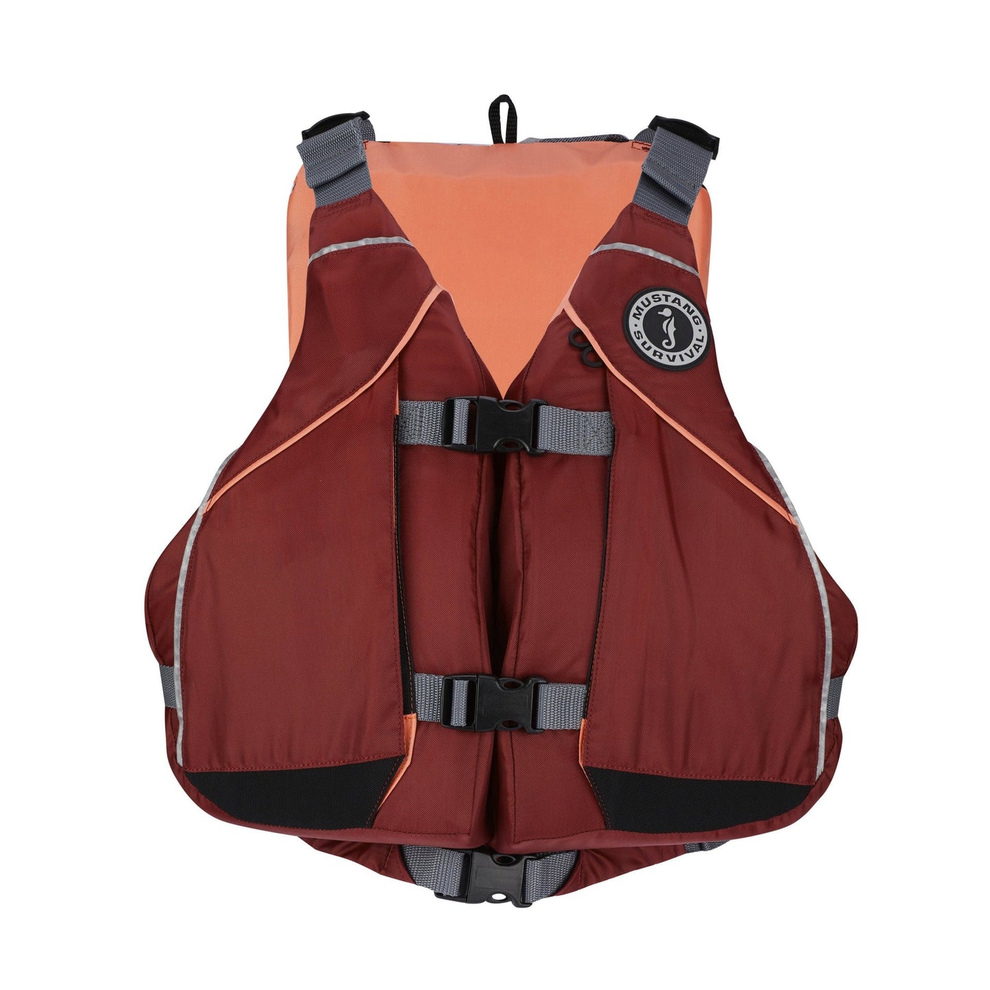 Mustang Survival Women's Moxie Foam Vest Merlot-Coral Size M/L - MV8075