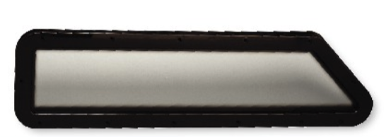 Beckson Newport 90/45 Black/Smoke Pr