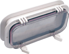 Beckson Portlight Rd 5"X12"X" White/Clr