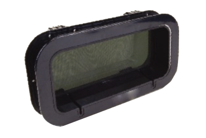 Beckson Blk/Smoke Portlight 5 X12 X2