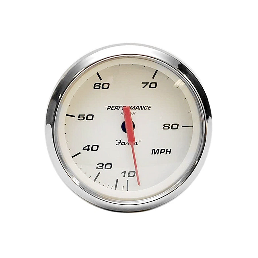 Faria Speedometer 60 MPH Performance SS - 38010