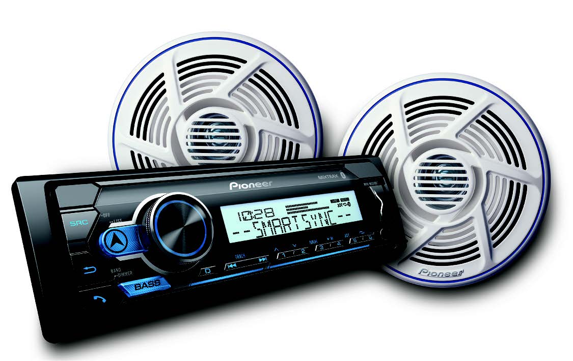 Pioneer Stereo And Speaker Package - Steveston Marine and Hardware