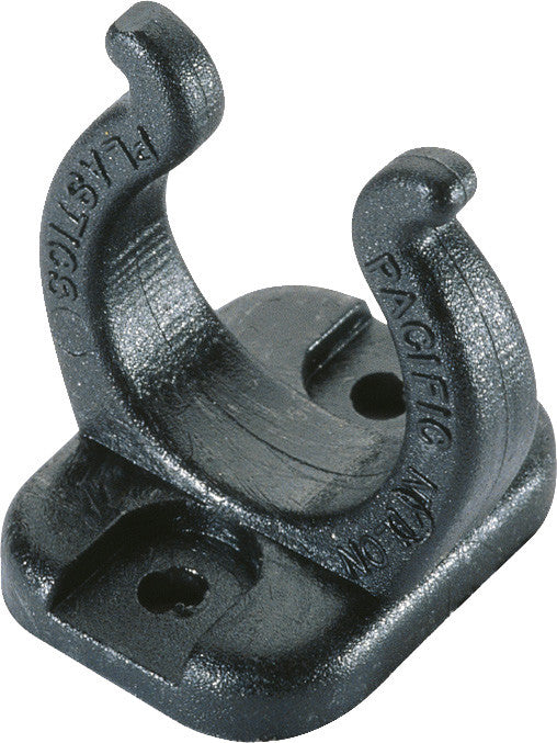 Tiller Extension Retainer. Clip,3/4" Black