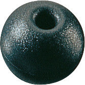 Parrel Bead,1"Diam.Black.