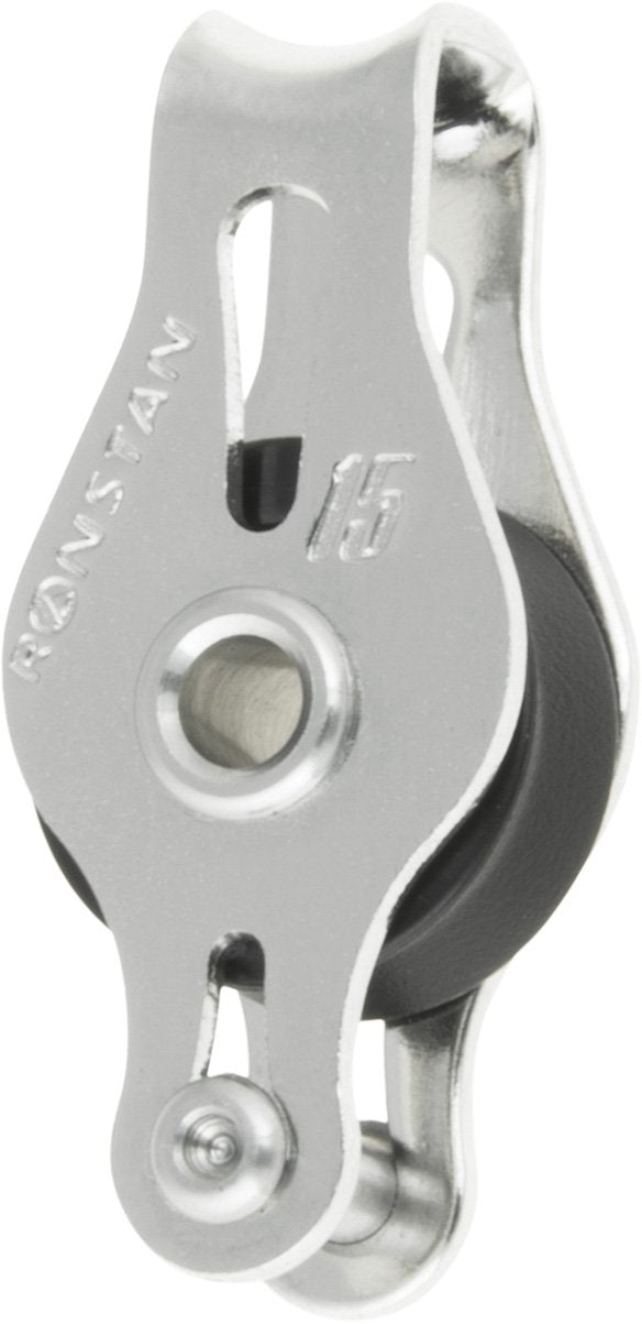 Block,Singl&Bckt,Bb 3/16". Series 15. Loop Head