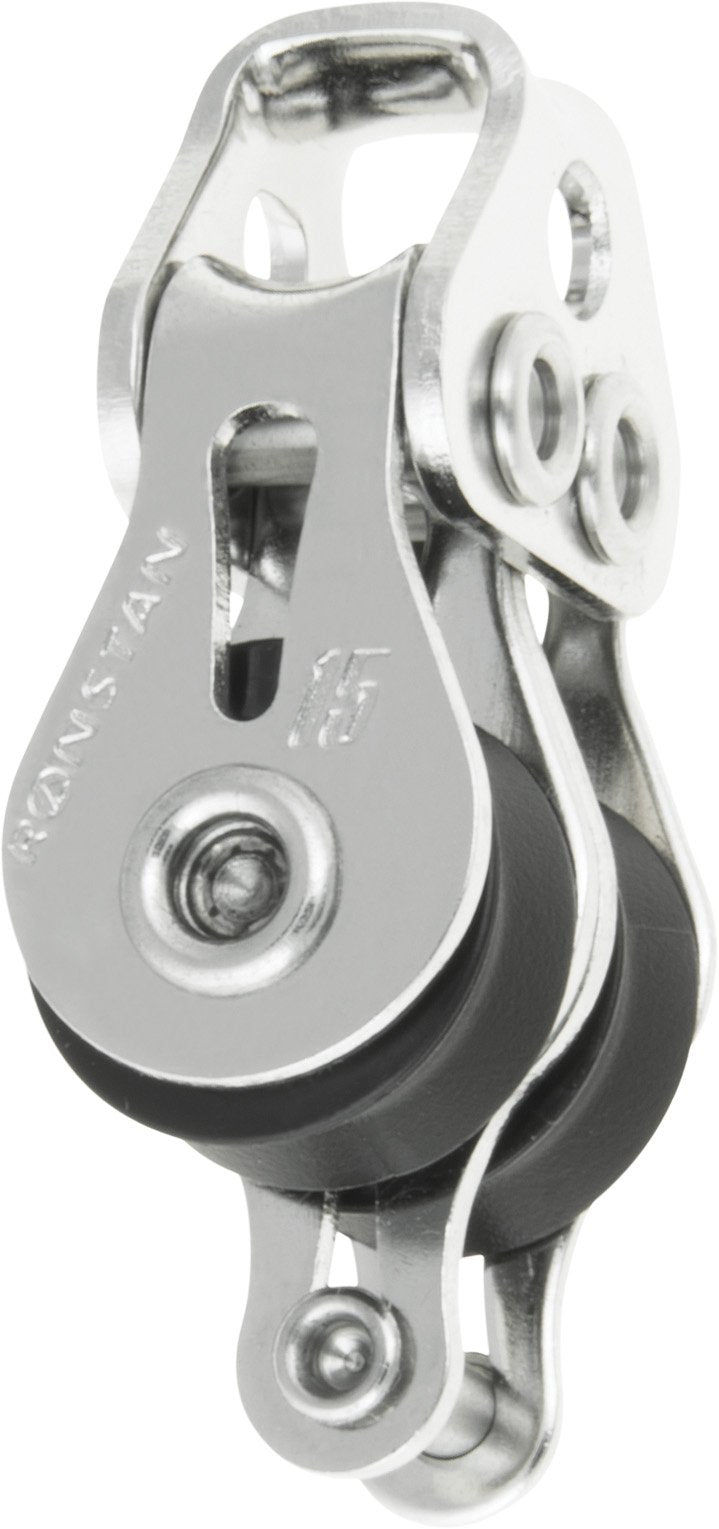Block,Doubl&Bckt,Bb 3/16". Series 15, Loop Head