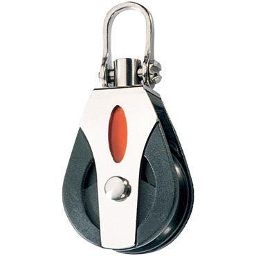 Block,Singl,High Load 8mm. Series 30 Swivel Shkl