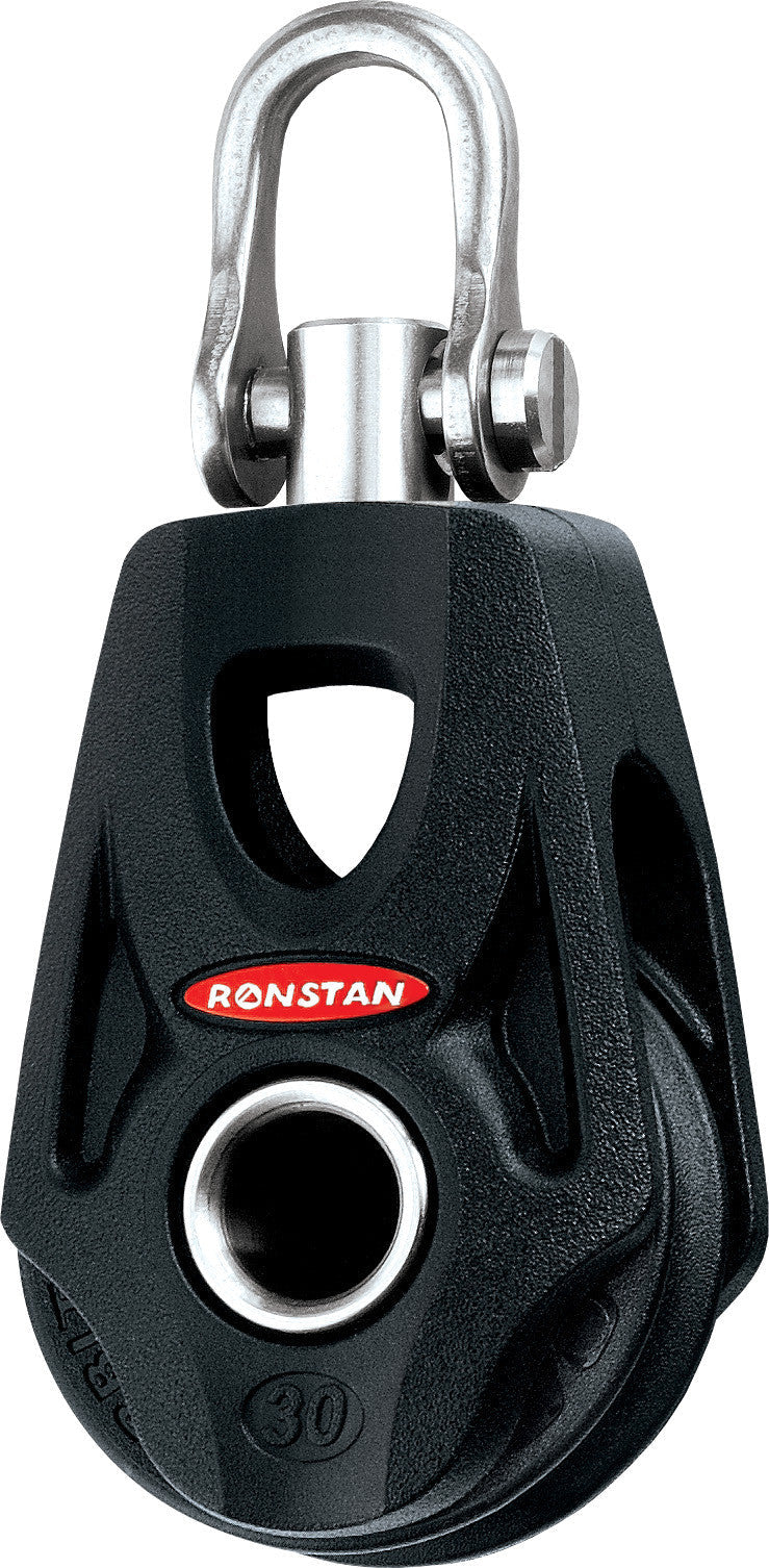 Block,Single,Swivel 30mm. Series 30 Orbit Block